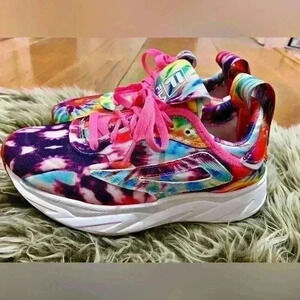 Fila Mens Disruptor lI Multicolor Casual Shoes Sneakers Size 5